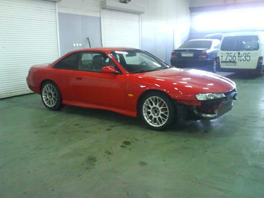 FIN - Nissan s14a Kouki - Red | Отмылся)))