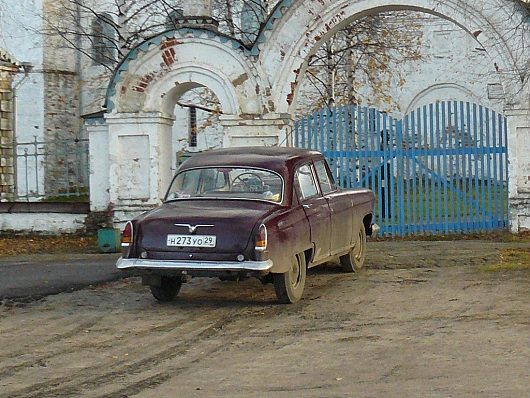 просто ретро-автомобили (фотографии с других регионов) | ГАЗ 21 г Сольвычегодск Архангельской области