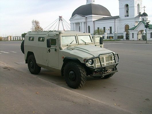 Вологодские "деликатесы" (фото редких и интересных автомобилей) | ГАЗ-2330 Тигр