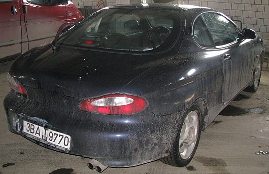 AntSter - Hyundai Coupe 1997 (НЛО) | Вид сзади 