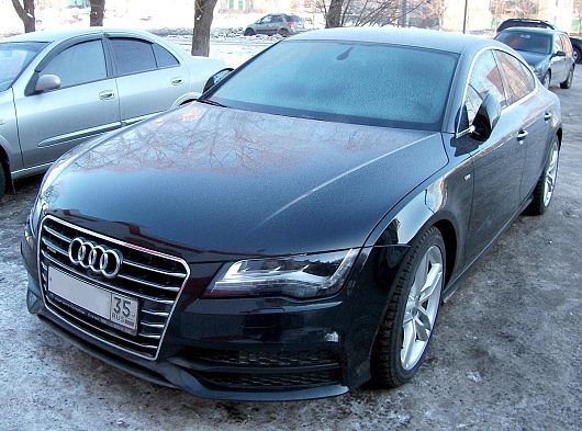 Вологодские "деликатесы" (фото редких и интересных автомобилей) | Audi A7 3.0TFSI 5.6сек до 100