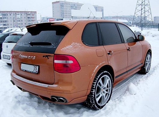 Вологодские "деликатесы" (фото редких и интересных автомобилей) | Porsche Cayenne GTS