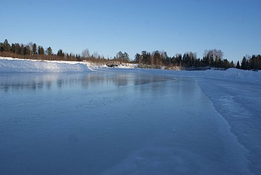 Тренировка 21-22 января 2012г. Фото | Трасса подготовлена на тренировку Лед хороший.