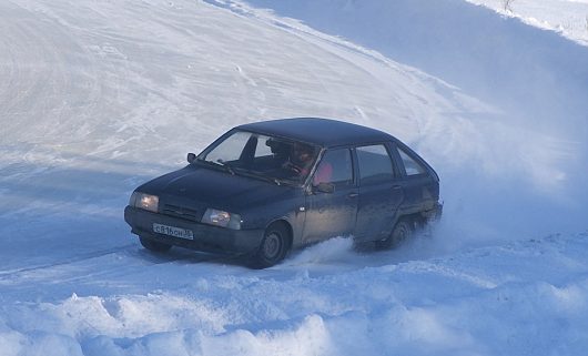 Перерыв между заездами. Чистка трассы Санниково | Ежик