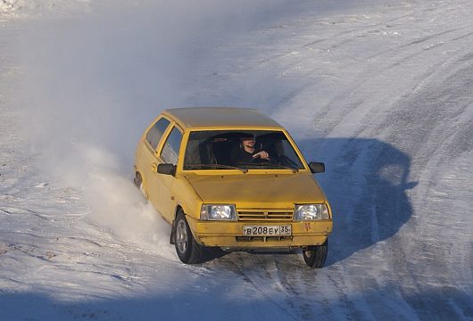 Перерыв между заездами. Чистка трассы Санниково | ...