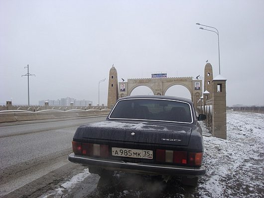 Дорожные зарисовки | въезд в г Грозный