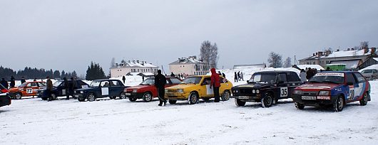 Автогонки на Празднике Коня. д.Еройфека Вологодского района 25 февраля 2012г | Автоспорт Вологодская область