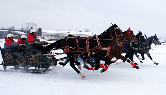 Автогонки на Празднике Коня. д.Еройфека Вологодского района 25 февраля 2012г | Автоспорт Вологодская область