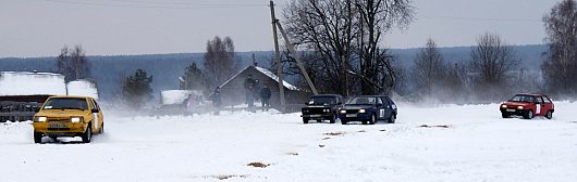 Автогонки на Празднике Коня. д.Еройфека Вологодского района 25 февраля 2012г | Автоспорт Вологодская область