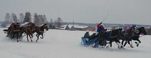 Автогонки на Празднике Коня. д.Еройфека Вологодского района 25 февраля 2012г | Автоспорт Вологодская область