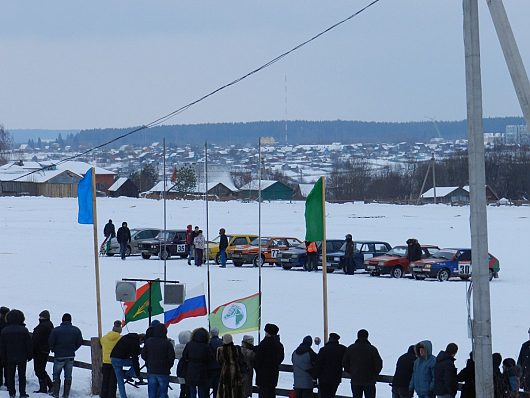 Автогонки на Празднике Коня. д.Еройфека Вологодского района 25 февраля 2012г | парад участников