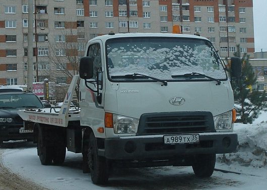 Ищу водителя эвакуатора Hyundai №858 | или 989 - вологодский 8-911-530-1010