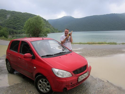 Alexx- Hyundai Getz 1.4 MT- "Гоша" | на озере Абрау