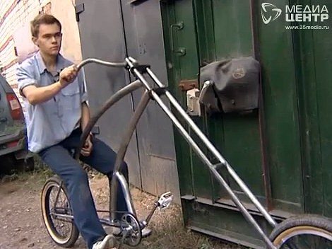 Вологодские умельцы собирают велосипеды чопперы | Мото-вело