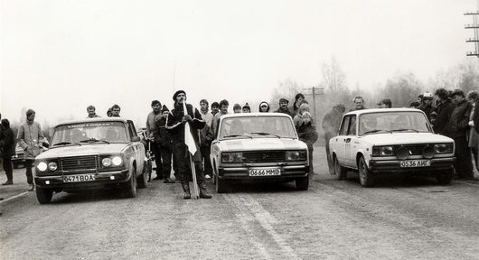 История вологодского авто- мотоспорта в фотографиях | еще одно фото нашлось на просторах интернета.. '1984 Tehumardi ralli