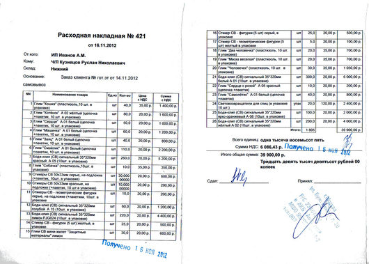 Прием заказов на ГЛИМЫ по 7 декабря 2012 | Отчет о закупочной цене.