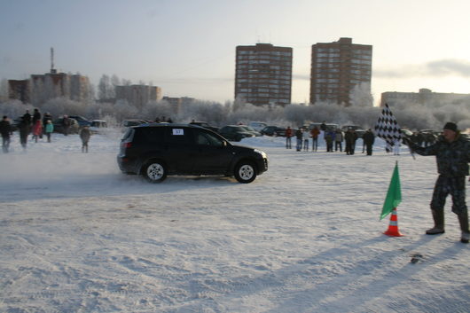 Ярославль_Ледовая Дуэль_ 12.01.2013г | Полноприводные финишируют