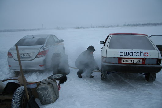 Ярославль_Ледовая Дуэль_ 12.01.2013г | сменили резину