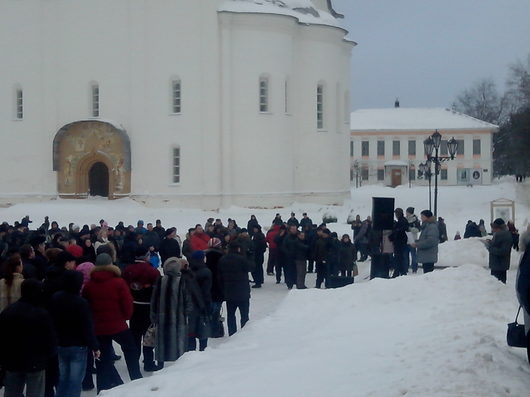 Акция протеста 02.02.2013 - штрафстоянка Вологда | Право руля