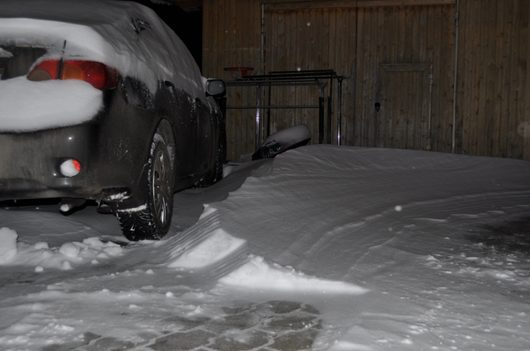 Расчистил от снега для себя - другим парковаться нельзя? | Парковка