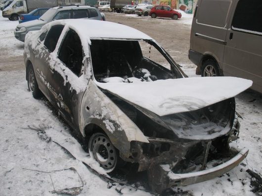 Возгорания автомобилей | Альмера на Фрязиновской