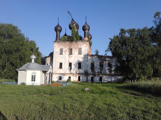 Ломать - не строить .. (храмы и церкви Вологодской области) | Никольское,Сямженский район