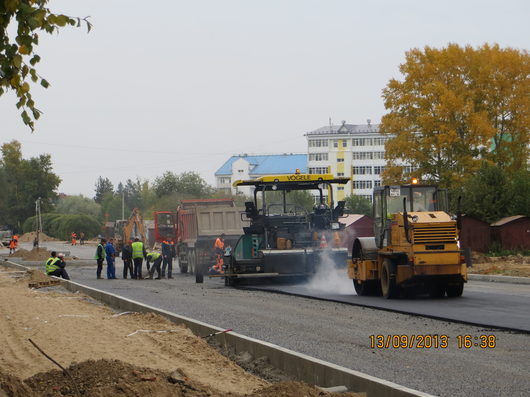 Ремонт дороги на улице Возрождения | Авто ВОЛОГДА