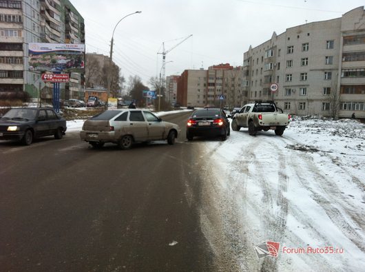 Black Lion - Chevrolet Cruze | 04 января 2014 года случилось небольшое ДТП.