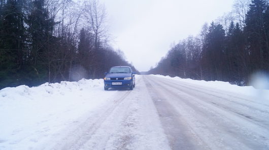 Фото наших автомобилей | Дорога в Кукобой.