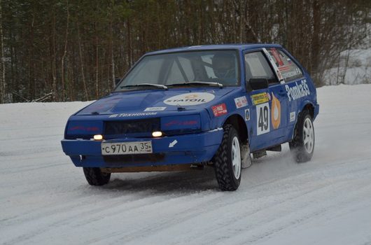 04-05 января 2014г. Дуэльные и ледовые гонки. Трасса "Санниково" | Автоспорт Вологодская область