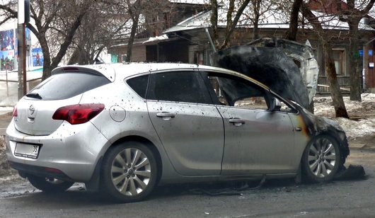 Возгорания автомобилей | на Воровского
