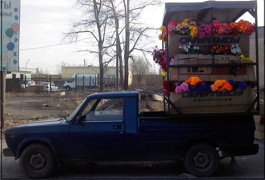 Вологодские "деликатесы" (фото редких и интересных автомобилей) | Каблук - цветовоз biggrin 