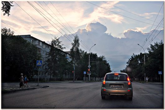 Катаклизмы природы 2014 в Вологодской области | [Вечером красота была ) ] тоже снял
