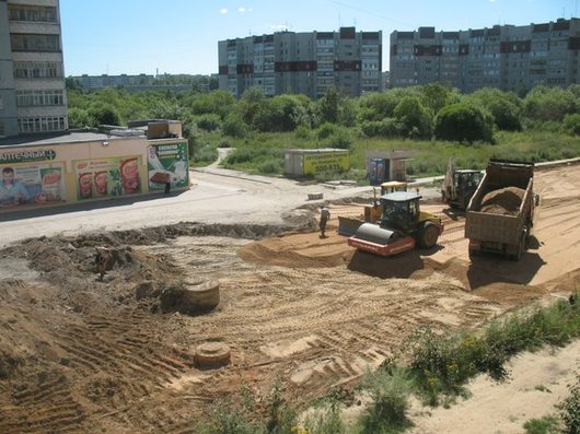 Дорога на ул. Карла Маркса - Фрязиновская | Возле магазина Аллея