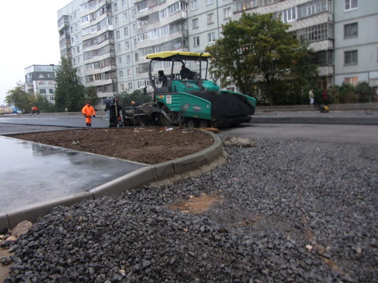 Дорога на ул. Карла Маркса - Фрязиновская | 24 сентября 2014 года ул Фрязиновская возле дома №33