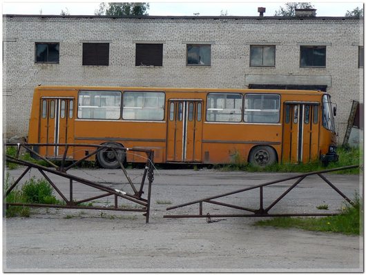Призраки общественного транспорта СССР | а это в Вытегре