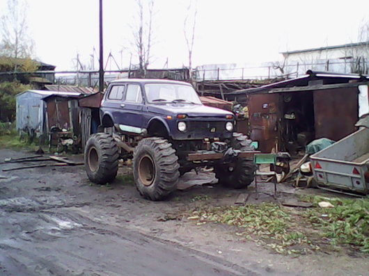 Фотки разных "необычных" авто | В Тотьме