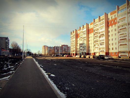 Дорога на ул. Карла Маркса - Фрязиновская | 22 марта 2015 года, ул Карла Маркса