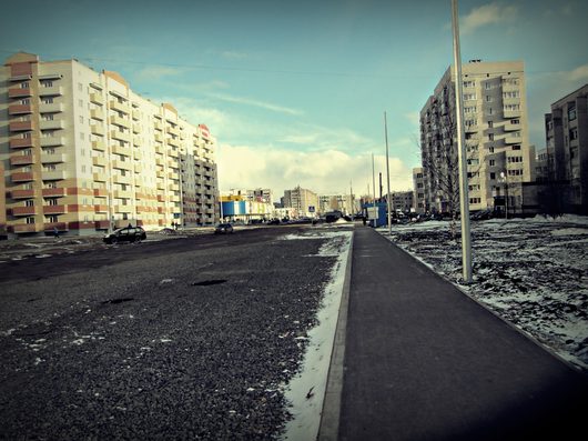 Дорога на ул. Карла Маркса - Фрязиновская | 22 марта 2015 года, ул Карла Маркса