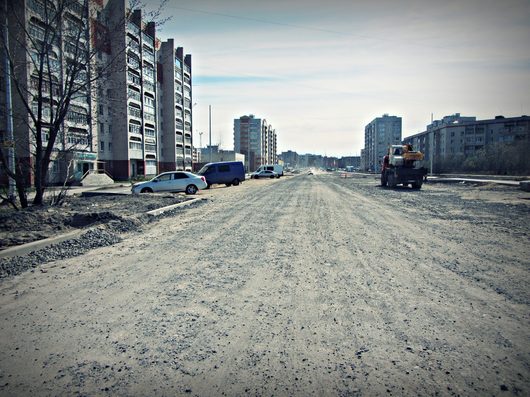 Дорога на ул. Карла Маркса - Фрязиновская | 1 мая 2015 года ул Карла Маркса