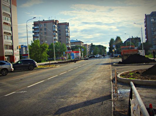 Дорога на ул. Карла Маркса - Фрязиновская | ул Фрязиновская, 1 августа 2015 года.