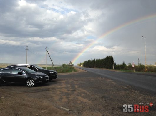 Дорожные зарисовки | В обратную сторону так. Дер Погорелово, Тотемского района.