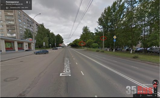 Светофоры, знаки, разметка, дороги (2016) | На Ленинградской напротив Ключика на каком-то из этих столбов вешают камеру.