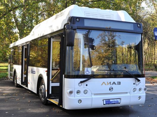 Новые автобусы на улицах Вологды | Сегодня встретил пополнение в сторону Патп-1 Новые ЛиАЗы на метане.