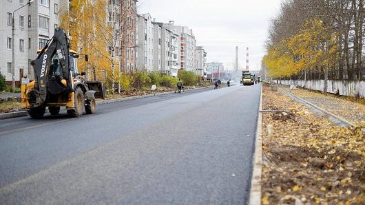 Ремонт дороги на улице Возрождения | Авто ВОЛОГДА