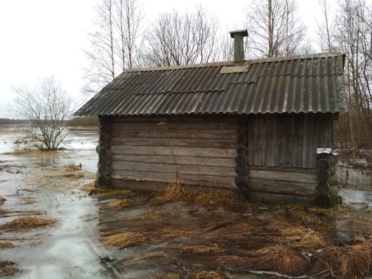Катаклизмы природы в Вологодской области | На бани бред ориентироваться Фото прямо онлайн Весной пару рядов в воде