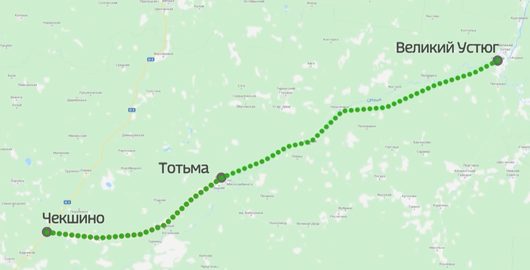 Дорога Вологда - Великий Устюг | Дороги Вологодской области