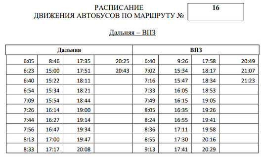 Расписание 43 автобуса новосибирск