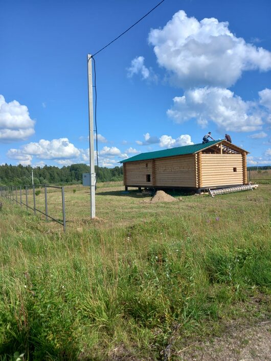 Земельный участок в котеджном поселке | Так рождается загородный домик...